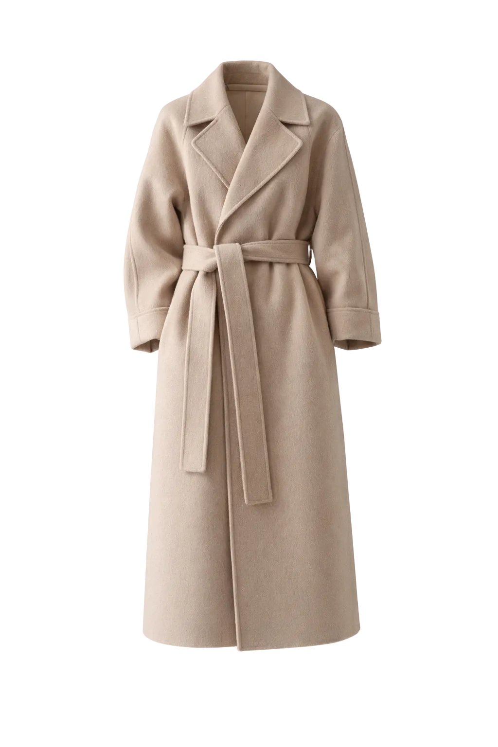 KATRINE™ | ELEGANT LANG FRAKKE MED BÆLTE