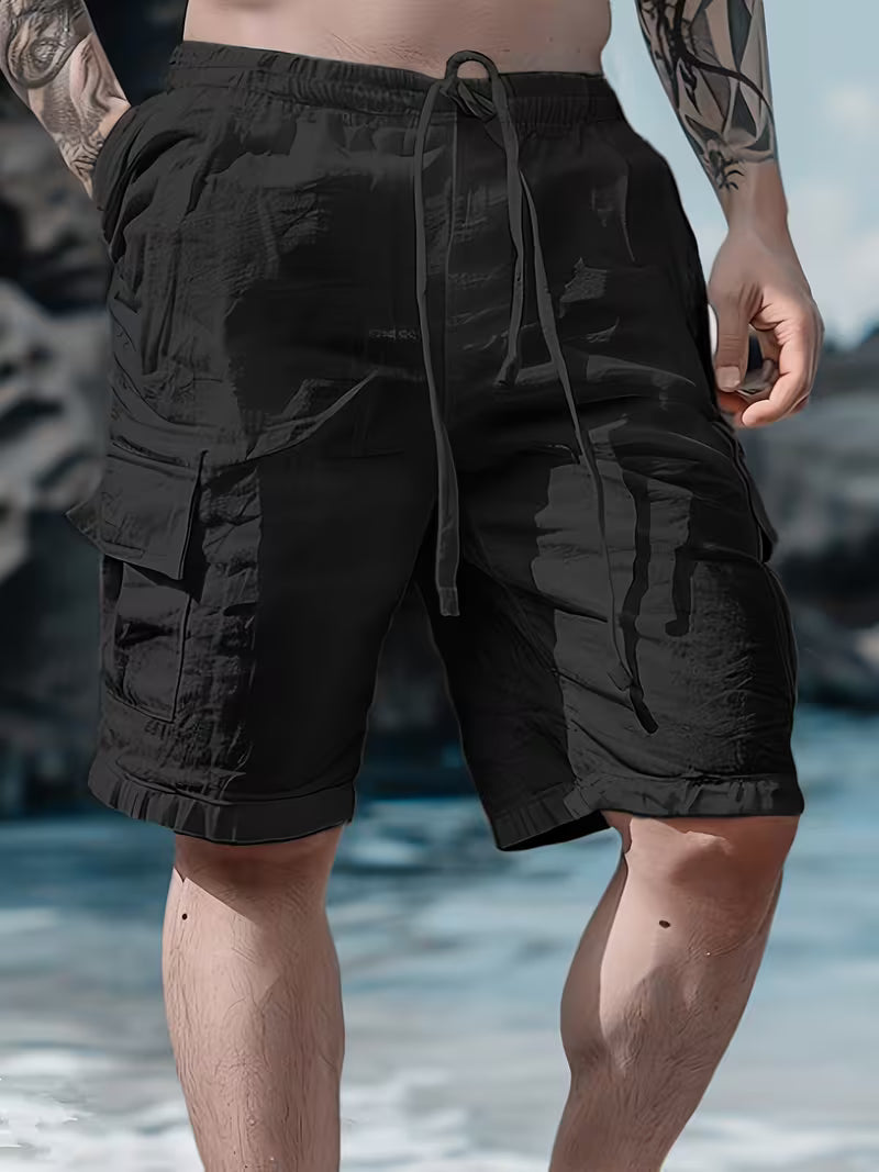 Søren – Lette Hørshorts med Elastisk Talje og Snøre