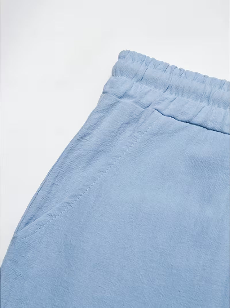Søren – Lette Hørshorts med Elastisk Talje og Snøre