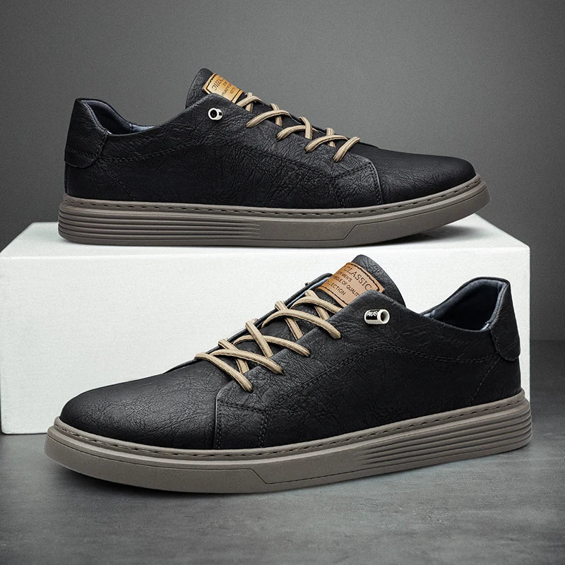 Henrik – Læder Sneakers