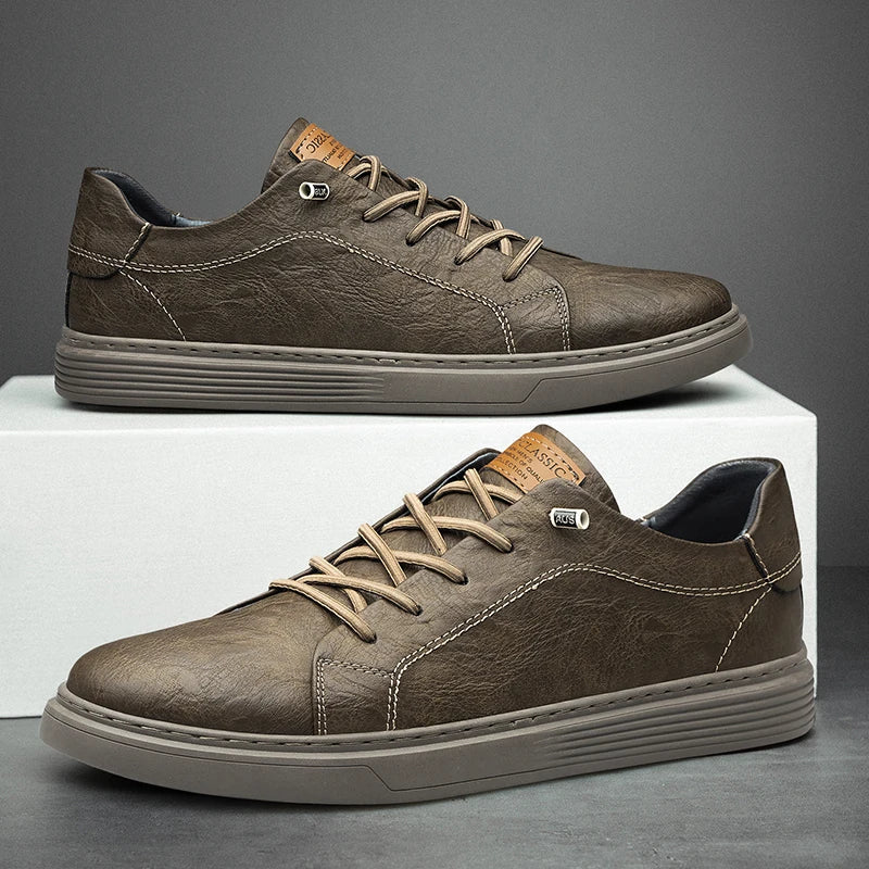 Henrik – Læder Sneakers