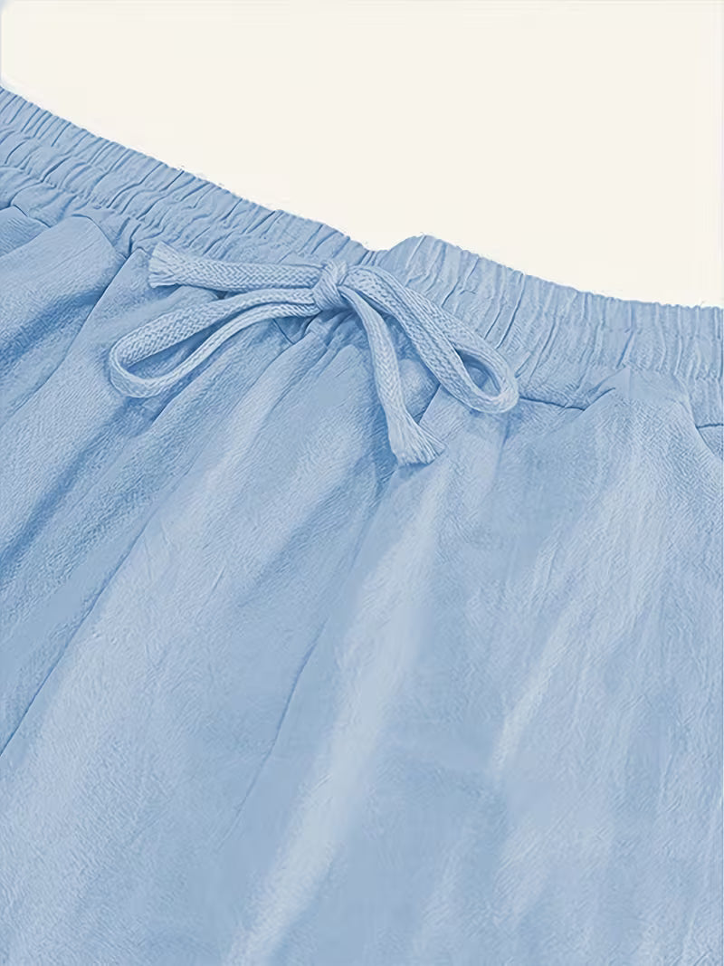 Søren – Lette Hørshorts med Elastisk Talje og Snøre