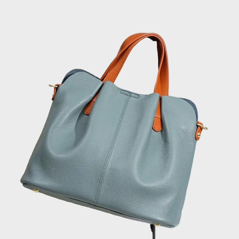 Klassisk Struktureret Shopper Taske