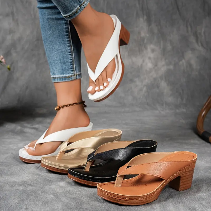Elegante Sandaler med Komfort og Støtte
