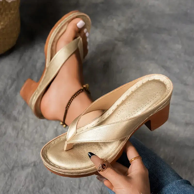 Elegante Sandaler med Komfort og Støtte